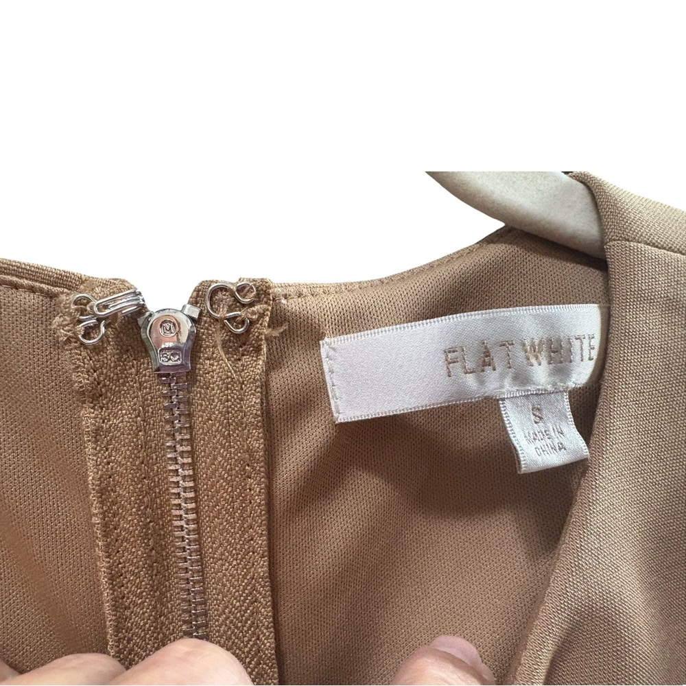 NWOT Anthropologie Back Zip Sleeveless Top - Picture 5 of 6